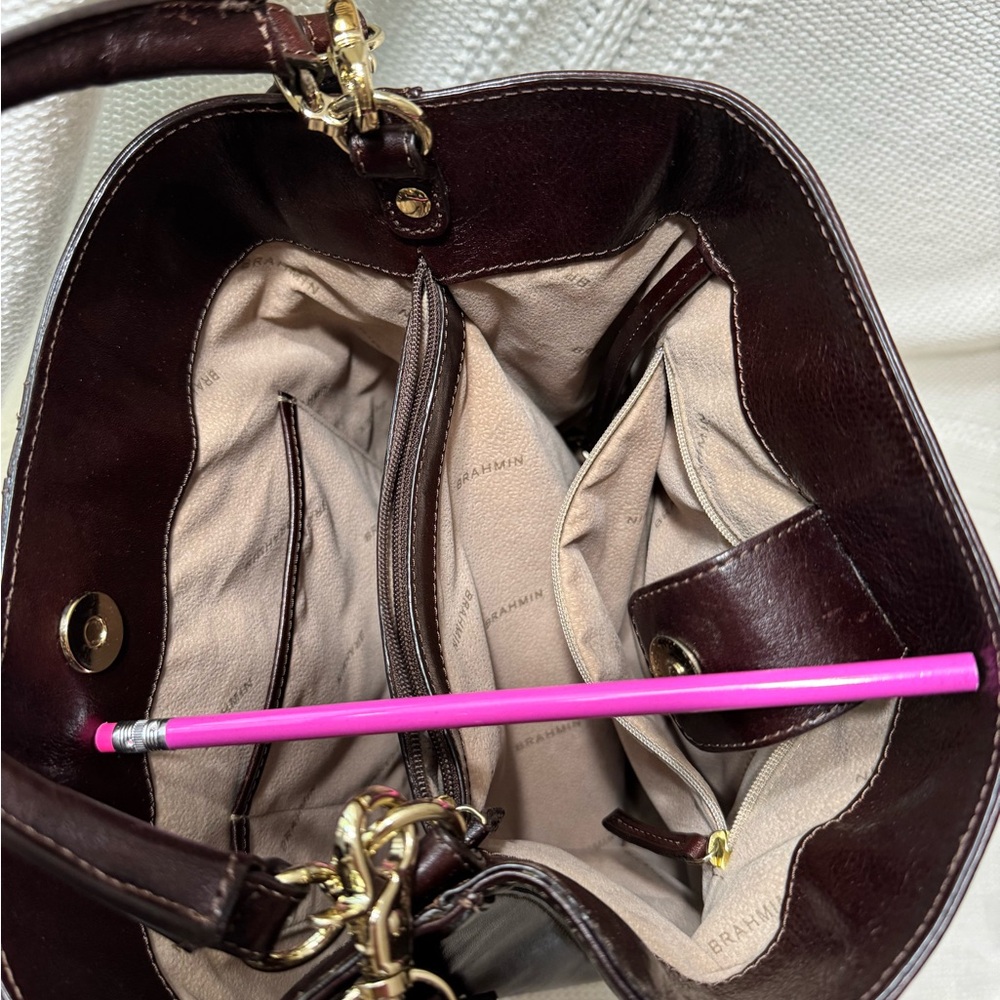 Brahmin Leather women’s Handbag Bag - Picture 6 of 8
